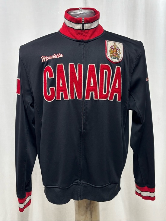 Mondetta Other - Vintage Mondetta Canada Men's Full-Zip Track Varsity Jacket Black Red Sz XXL 409